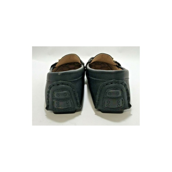 Hawkwell Bria Black with Gold Hardware Size 5.5 US Women's Oxford Slip-ons Shoes - Picture 3 of 5